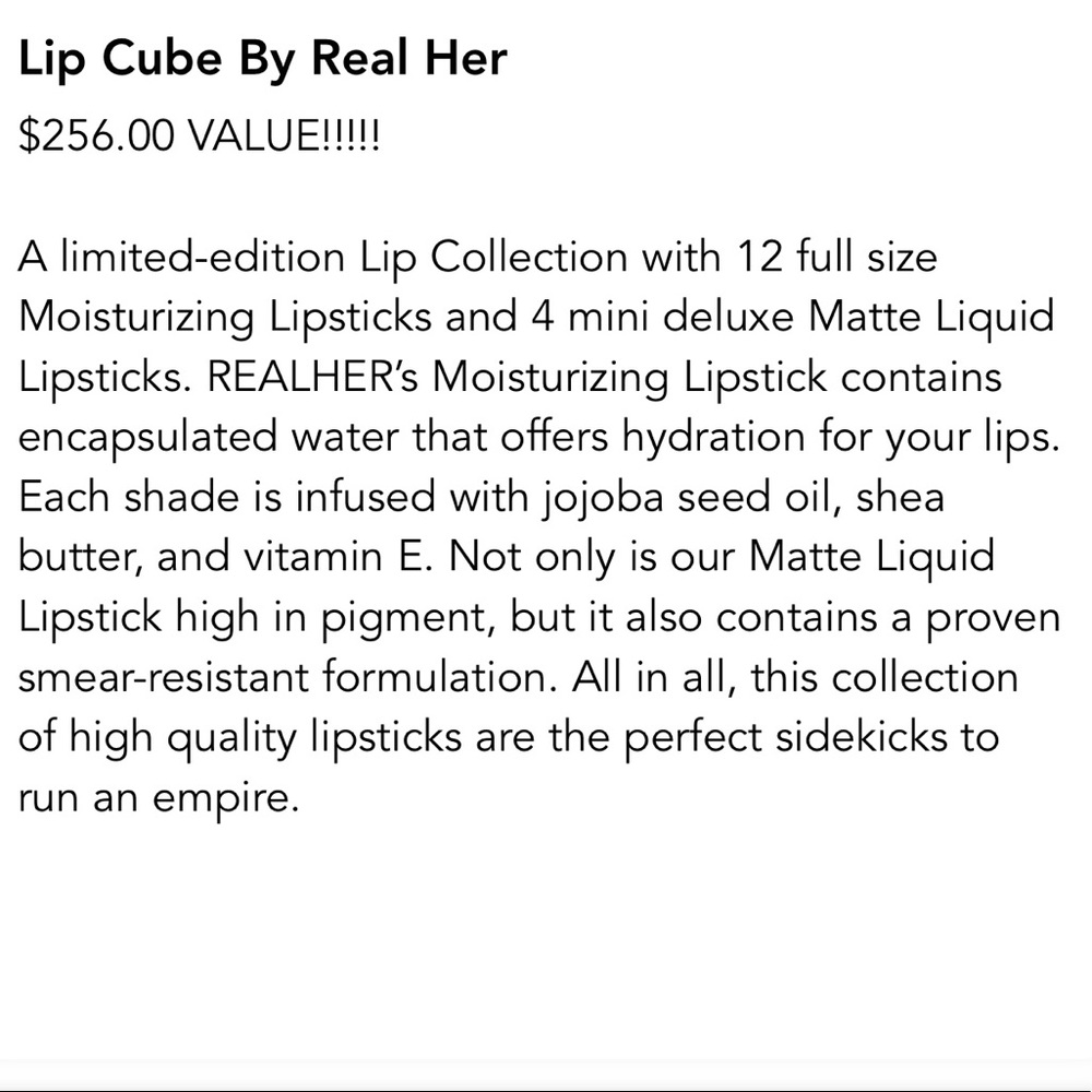 Lip Set NEW - Picture 2 of 4